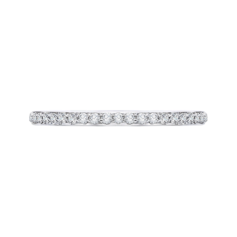 Carizza Wedding Band -CA0091BK-37W - Lustig Jewelers